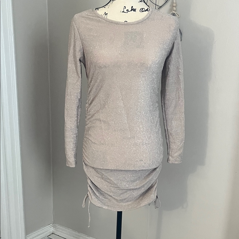 Elegant Cream Mini Dress